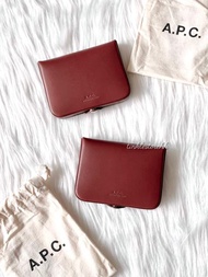 A.P.C. JOSH WALLET 復古啡 小盒子銀包