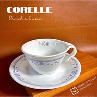 Corelle USA Logo 1970s - Dandelion - 01 Exclusive Vitrelle Glass Afternoon Tea Set