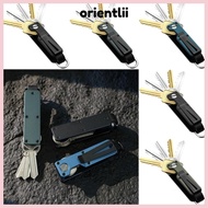 ORIENTLIIY Key Organizer, Metal Modern Keys Fob with Clip,  with Screwdriver Holds 2-6 Keys Multi-fu