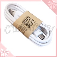 Cuancuy - Kabel Data USB Mikro Charger Power Bank Charger Android Warna Putih Non Pack Kabel Data To