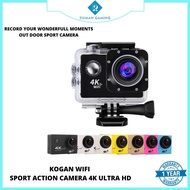 Kamera Sport Action Camera 4K Ultra HD/ Kamera Vloger /Kogan Wifi /Kogan WIFI Action Camera 4K