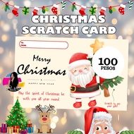 Christmas Scratch Card Gift - Cute Holiday Design - Perfect for Exchange Gift - Kids & School Party