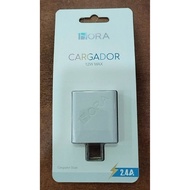 1HORA GAR129 charger, 2 USB-A charging ports, Capacity 12W, Current 2.4A -