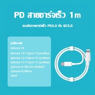 ชุดชาร์จไอโฟน PD สายชาร์จ+หัวชาร์จ PD 20W 35W Fastcharger จากสายType-C เปลี่ยนเป็นสายไลนิ่ง สำหรับ iPhone 14 12 11 13 Pro Max 5 5S 6 6S 7 7P 8 X XR XS MAX iPad