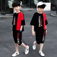 BNS (Tshirt+Short) terno for kid boy 3 to 4 to 5 to 6 to 7 to 8 to 9 to 10 to 11 to 12 to 13 year ol