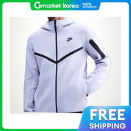 Nike | เสื้อฮู้ด NIKE Tech Fleece Windrunner M Ghost Black สินค้ากีฬาและรองเท้า