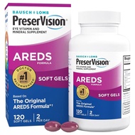 美國博士倫 PreserVision護眼維生素+礦物質 120粒軟膠囊