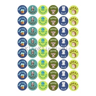 Reward Label Stickers for Children Great Good Job Awards KK Teacher Schools - F3D