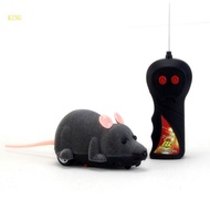 （High discounts）royalking.sg Electronic Remote Control Rat Toy Cartoon Plush Rat Toy with RC for Cat