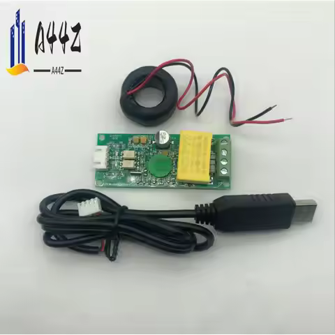 A44Z-PZEM-004T Single Phase Power Energy Meter TTL Modbus AC 220V 100A Voltage Current Watt Kwh Amme