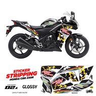 Honda CBR 250R striping Honda CBR 250R decal/ Honda CBR 250R variation/