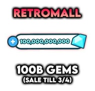 *SALE* 100B Gems / Diamonds (Pet Simulator X)