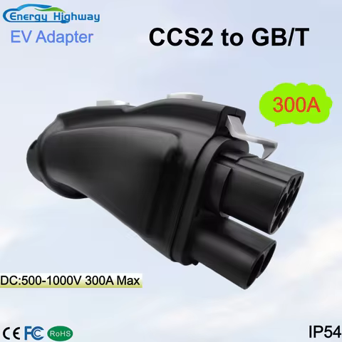 CCS2 to GB/T EV Converter Adapter DC 300A 1000V CCS Combo 2 to GB/T Electric Vehicle Charging Adapte