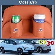 25 Volvo EX30 EX90 Car Door Cup Holder XC90/40/S60/S90 Car Built-in Box Drink Bucket
