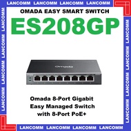 ES208GP Omada 8-Port Gigabit Easy Managed Switch with 8-Port PoE+