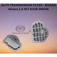 AUTO TRANSMISSION FILTER - NISSAN Almera 1.5 N17 31728-3MX0A