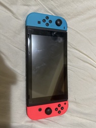 Nintendo Switch 續航版主機（紅藍 Joy-Con）約90%新 功能全正常 即可開玩