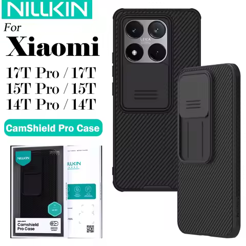 Nillkin for Xiaomi 17T Pro Mi 15T Pro 14T Pro CamShield Pro Slide Camera Cover Anti-Fingerprint Shoc