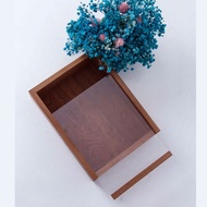 AT/🏮Pull Tiandigai Wooden Box Tea Moon Cake Box Box Gift Storage Box Gift Packing Box VSEK