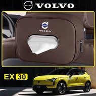Volvo EX30 ev Car Tissue Box XC60/S90/XC90/S60/XC40 Special Car Interior Car Accessories Modificatio