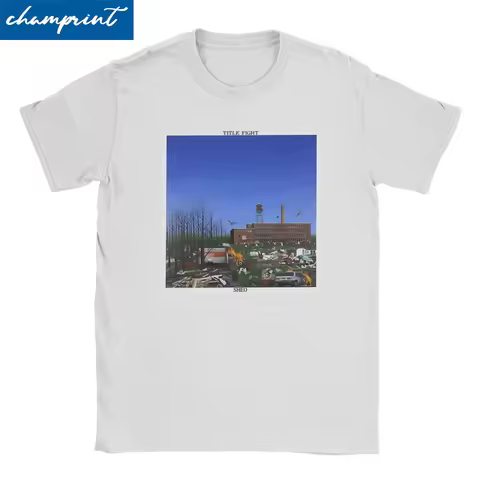 Title Fight Shed Rock Band Music T-Shirts for Men Women Title Fight Pure Cotton Tees Short Sleeve T 
