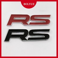 RS car sticker 3D aluminum alloy car logo stickers