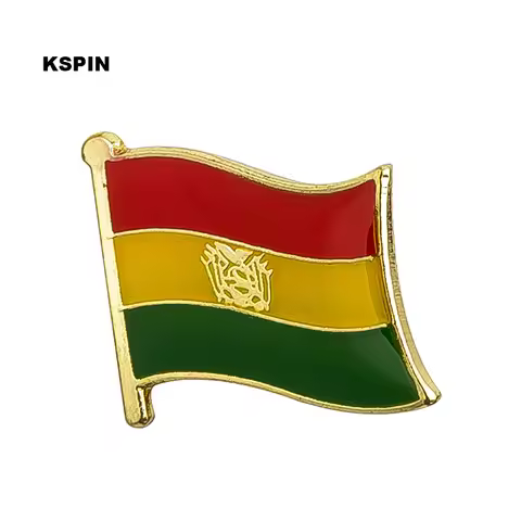 Bolivia Flag Badge Flag Laple Pin Badges Flag Brooch