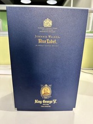 johnnie walker blue label king george V edition whisky
