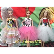 Barbie clothes/ barbie doll clothes barbie collector clothes/ barbie dress/ barbie dress barbie part