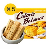 內地直送 - 韓國海太乳酪味餅乾芝士味壓縮餅乾飽腹代餐棒零食76g*5（平行進口）