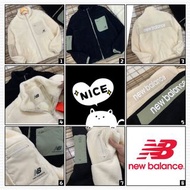 New Balance 冬季新款羊羔絨立領多口袋拼接外套  (男女同款)