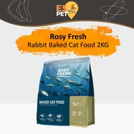 Rosy Fresh Rabbit Baked Cat Food 2KG E5pet