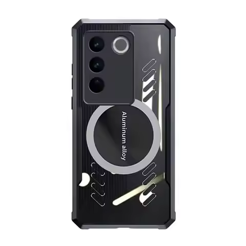 Casing For VIVO Y200 V29E Y100 Y200E Y95 Y93 Y1S Y78 Y50 Y30 4G 5G Heat Dissipation Magnetic Cover C