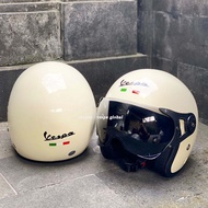 Cream Vespa Helmet