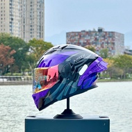 DOT Approved NBTK Flip-Up Dual-Visor Motorcycle Helmet with Bluetooth Headset Slot & Free Balaclava 