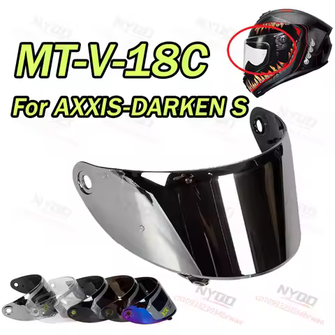 MT-V-18C Helmet Visor for AXXIS DARKEN S Helmet Lens Original AXXIS Lens Helmet Accessories Visiere 
