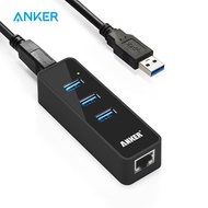 Anker 3-Port USB 3.0 HUB with Gigabit Ethernet Converter A RJ45 Gigabit Ethernet Port for Windows XP