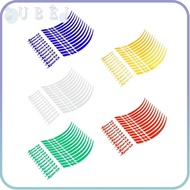 SULIN Motorcycle Bicycle Wheel Rim Stripe, 18-21 Inch Sports Wheel Decal Tape Sticker, Car Motorcycl
