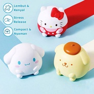 Squishy Slow Sanrio Children's Toys/Cute Squishy Squeeze Toys/Squishy Character Stress Release Toys/Squeeze Character Toys - White_Cell