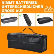 Practical Fireproof Storage Bag for Hailong eBike Lithium Battery Larger Battery