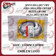 LOGO EMBLEM (ORIGINAL) PERODUA MYVI 2011-2017 AXIA 2014-2016 BEZZA ALZA 2014 BADGE LAMBANG WITH TAPE