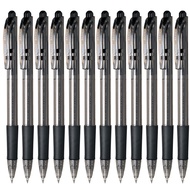 Pentel WOW Retractable Ballpoint Pen 0.7mm BK417-A (Black Ink) 12pcs/box