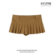 SCULPTOR® กระโปรงกางเกง Cotton Pleats Micro Skort