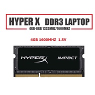[Local 24H]Kingston HyperX Impact Laptop Ram DDR3/DDR3L SODIMM 8GB 4GB 1600Mhz 1333MHz 1.35V 1.5V 20