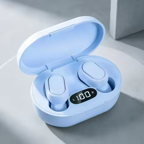 Original E7S Wireless Bluetooth Headset with Mic LED Display Earbuds TWS Earphone Bluetooth Headphon