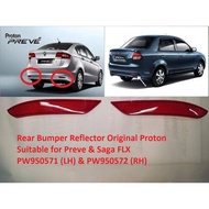 Bumper Reflector Original Proton New Saga FLX/Preve