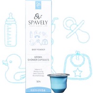 SPAVELY - 韓國 維他命C 過濾淋浴花灑頭香薰膠囊 5粒 嬰兒爽身粉香 - 50118 到期日:2026.11