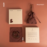 BsaB x Muunsan Scent Sachet Bag Set เซ็ตกระเป๋าสีน้ําตาล จะมาคู่กับกลิ่น Darjeeling Tea