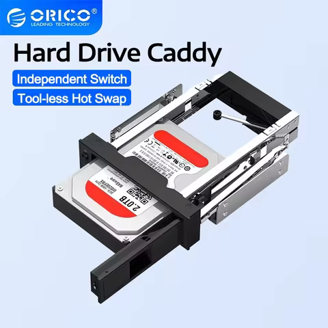 ORICO CD-ROM Space Internal 3.5 Inch HDD Case SATA 3.0 Hdd Frame Mobile Rack Internal Hdd Enclosure 