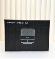 TTARTISAN銘匠光學56mm f1.8自動對焦鏡頭適用富士XM5索尼ZVE10尼康Z50II代